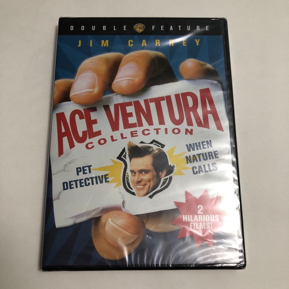 Ace Ventura Collection DVD Limited Edition Double Feature Special Jim Carrey New